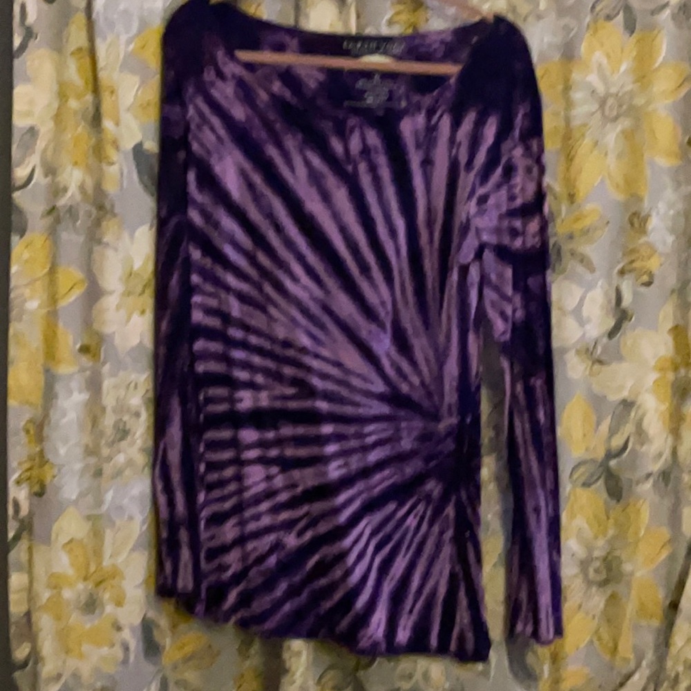 Earth Yoga Top Tie Dyed